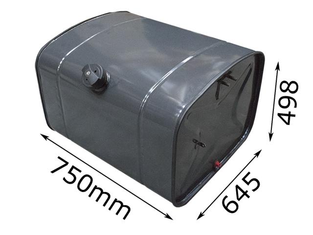 This is an image of  Fuel Tank (Steel) - 200Ltr 1403466 530017 HGV Truck Part