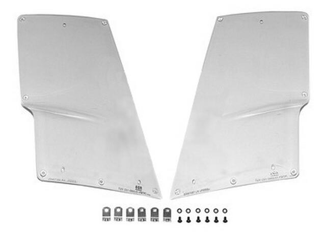 This is an image of Volvo Headlamp Protector Set L/H & R/H 20391176 20467387 20467388 20764752 20764753 82306188 208525 HGV Truck Part