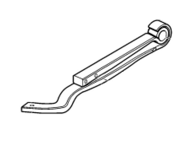 This is an image of Volvo Rear Spring R/H, Air Suspension 20713433 22477197 7422477197 5010305387 270132 HGV Truck Part