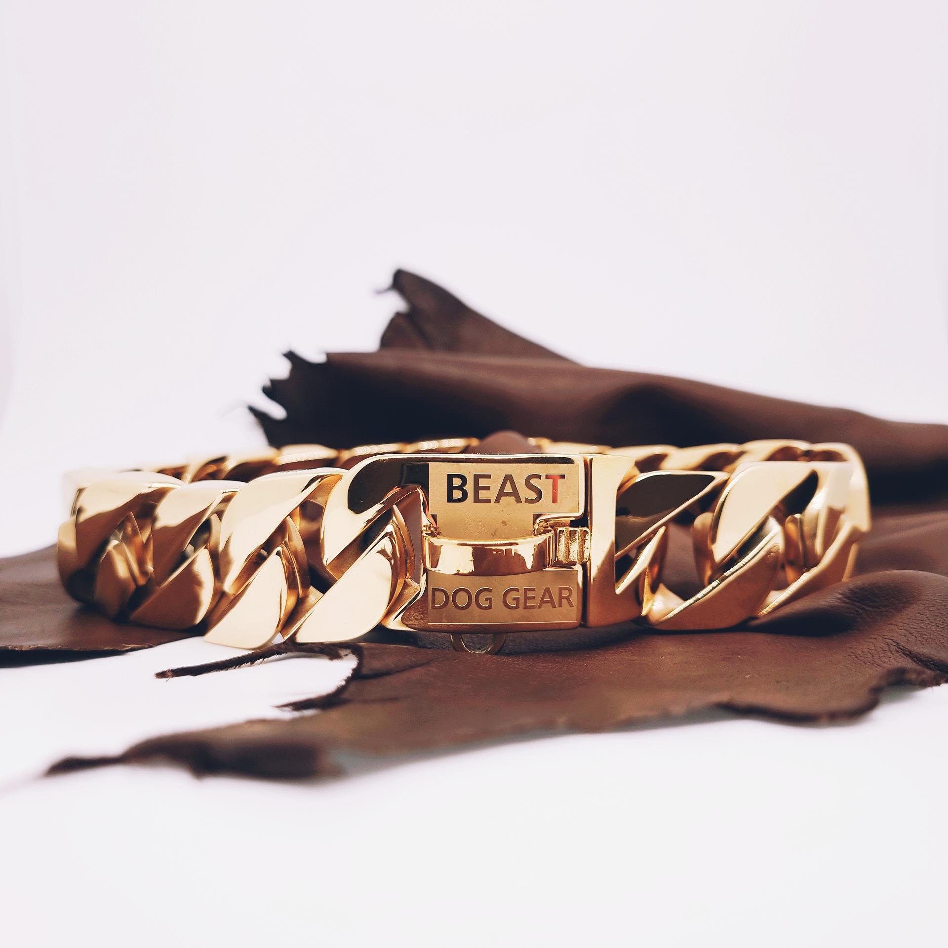 beast chains dog collars