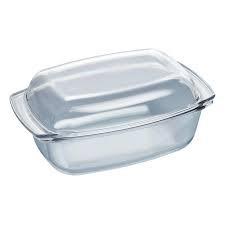 Neff 5.4L Oval Glass Casserole and Roasting Dish with Lid for all single and double ovens and selected N 90, N 70 compact ovens