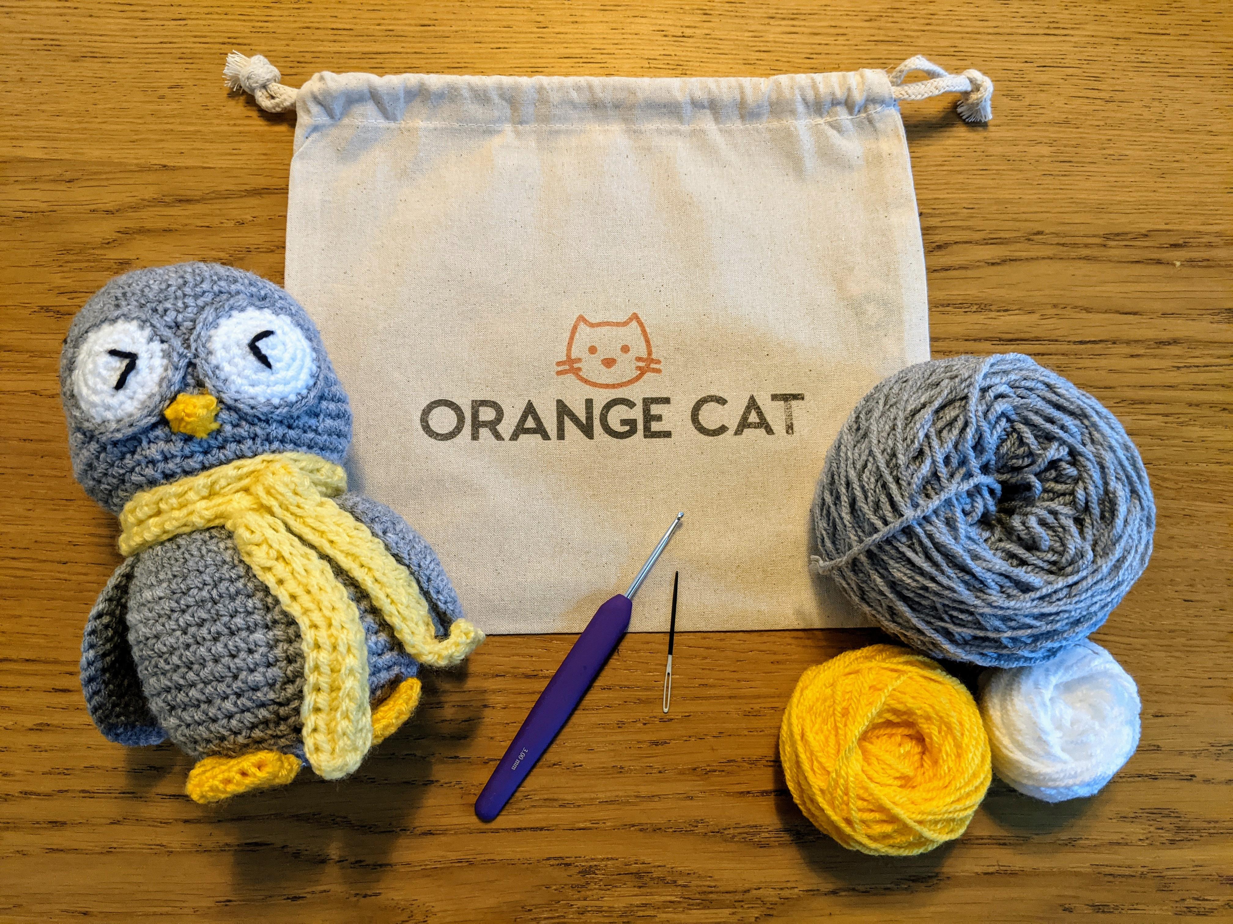 Orange Cat Crochet Kits