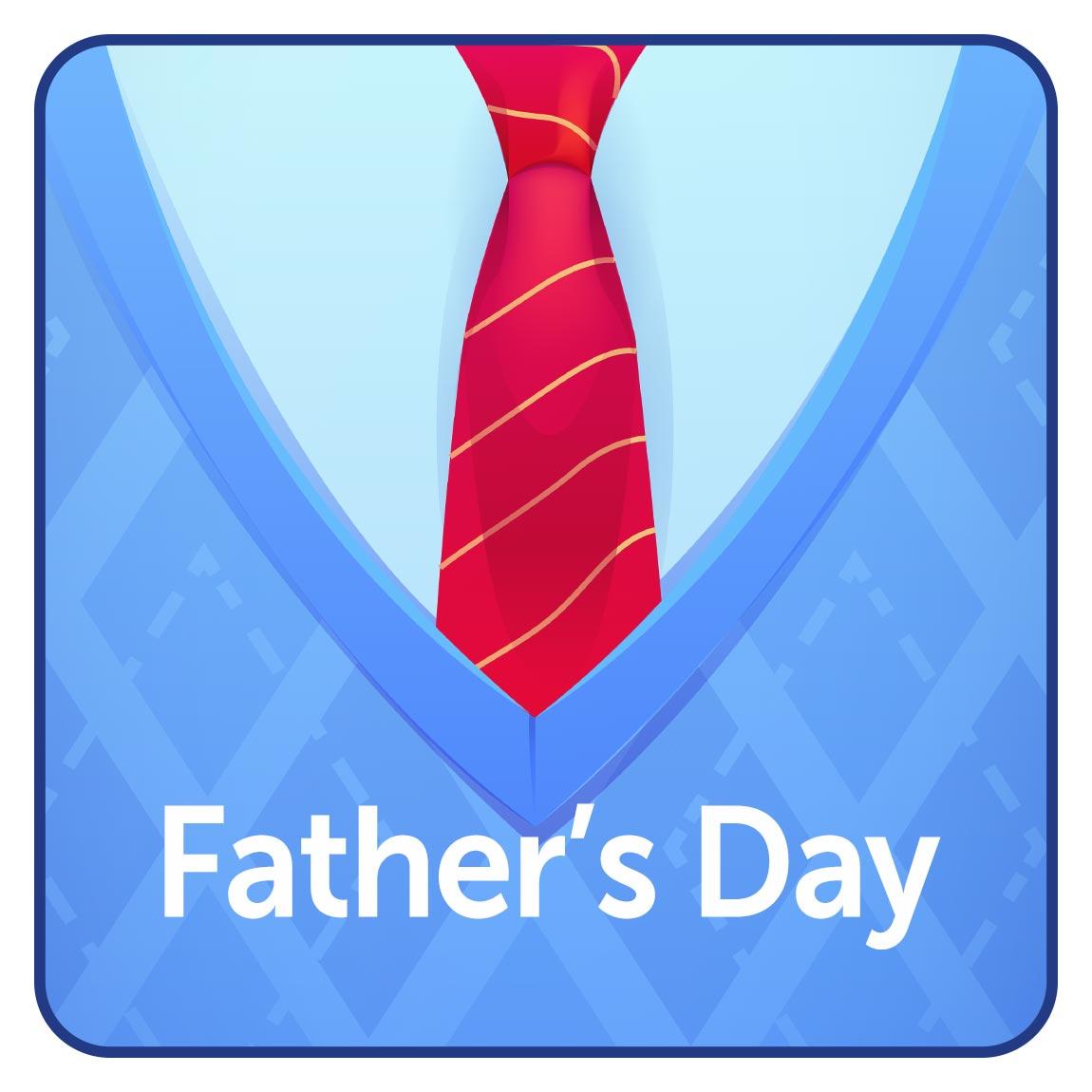 fathers day tie logo