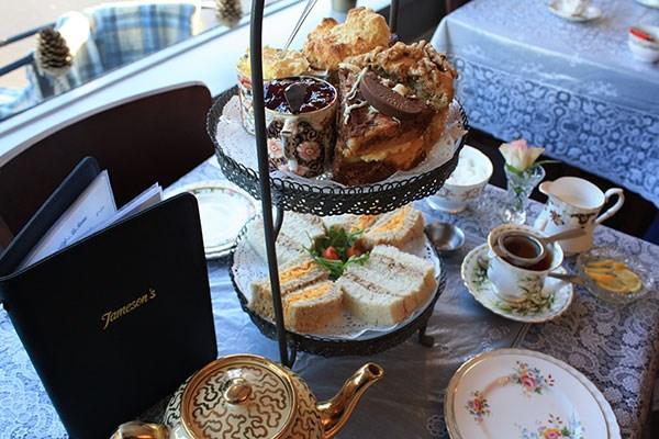 Champagne Afternoon Tea for Two at Jameson's Tea Rooms