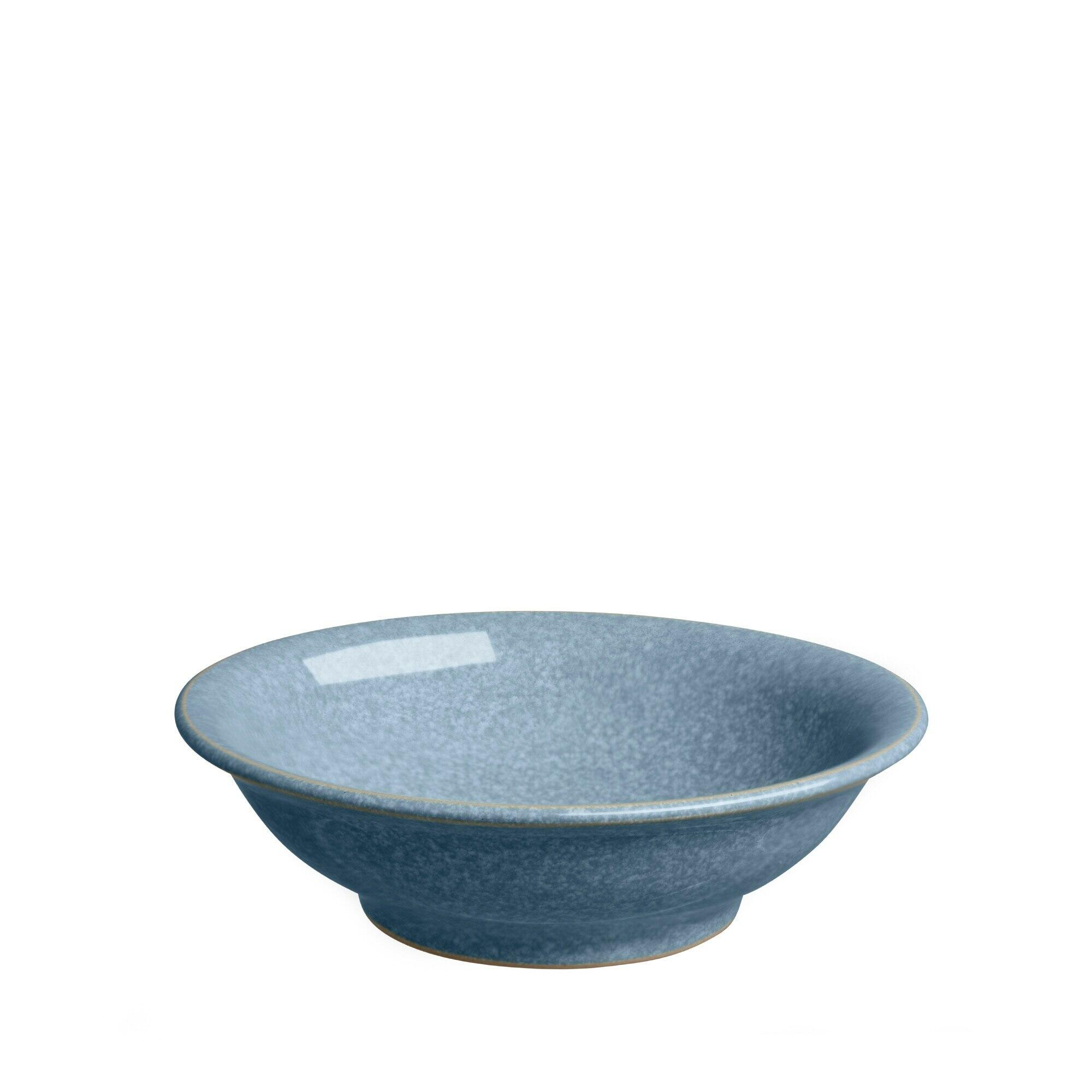 Elements Blue Small Shallow Bowl