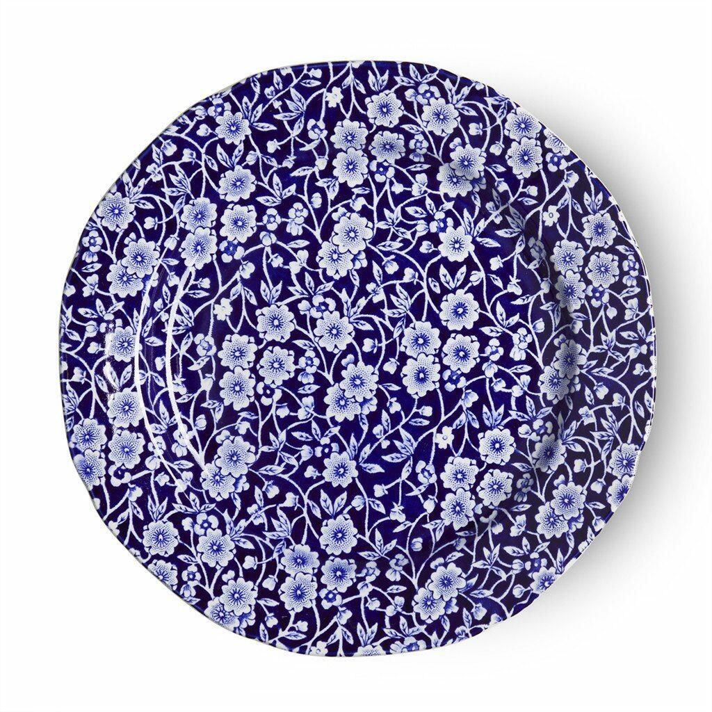 Blue Calico Plate 21.5cm/8.5"