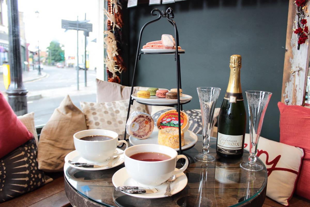 Champagne Afternoon Tea For Two At A + Fromage Bistro