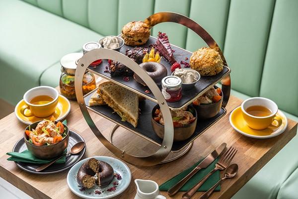Vegan Afternoon Tea with Bottomless Tea and Coffee for Two at Eden Cafe Clifton