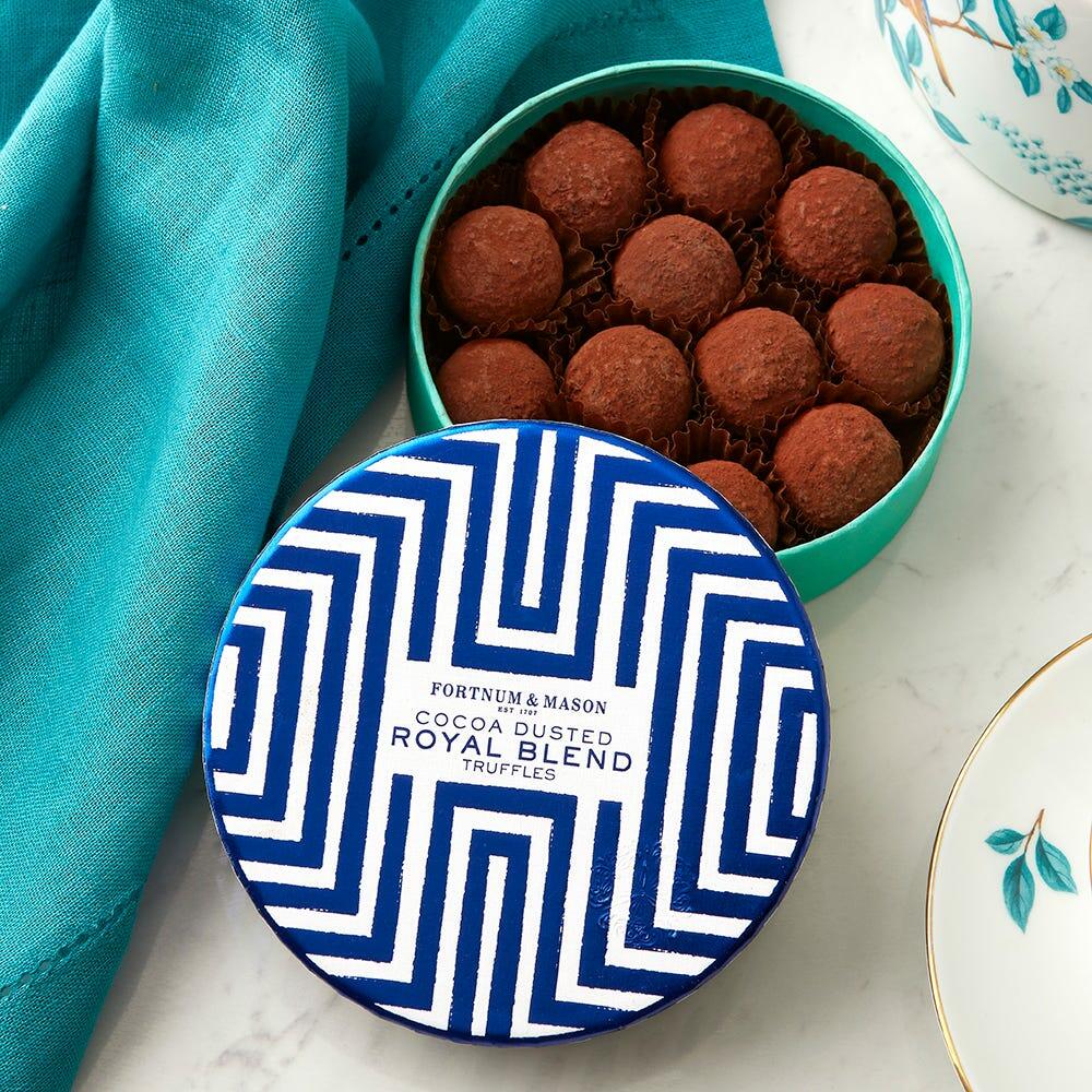 Fortnum & Mason 'S Cocoa Dusted Royal Blend Chocolate Truffles, 125G