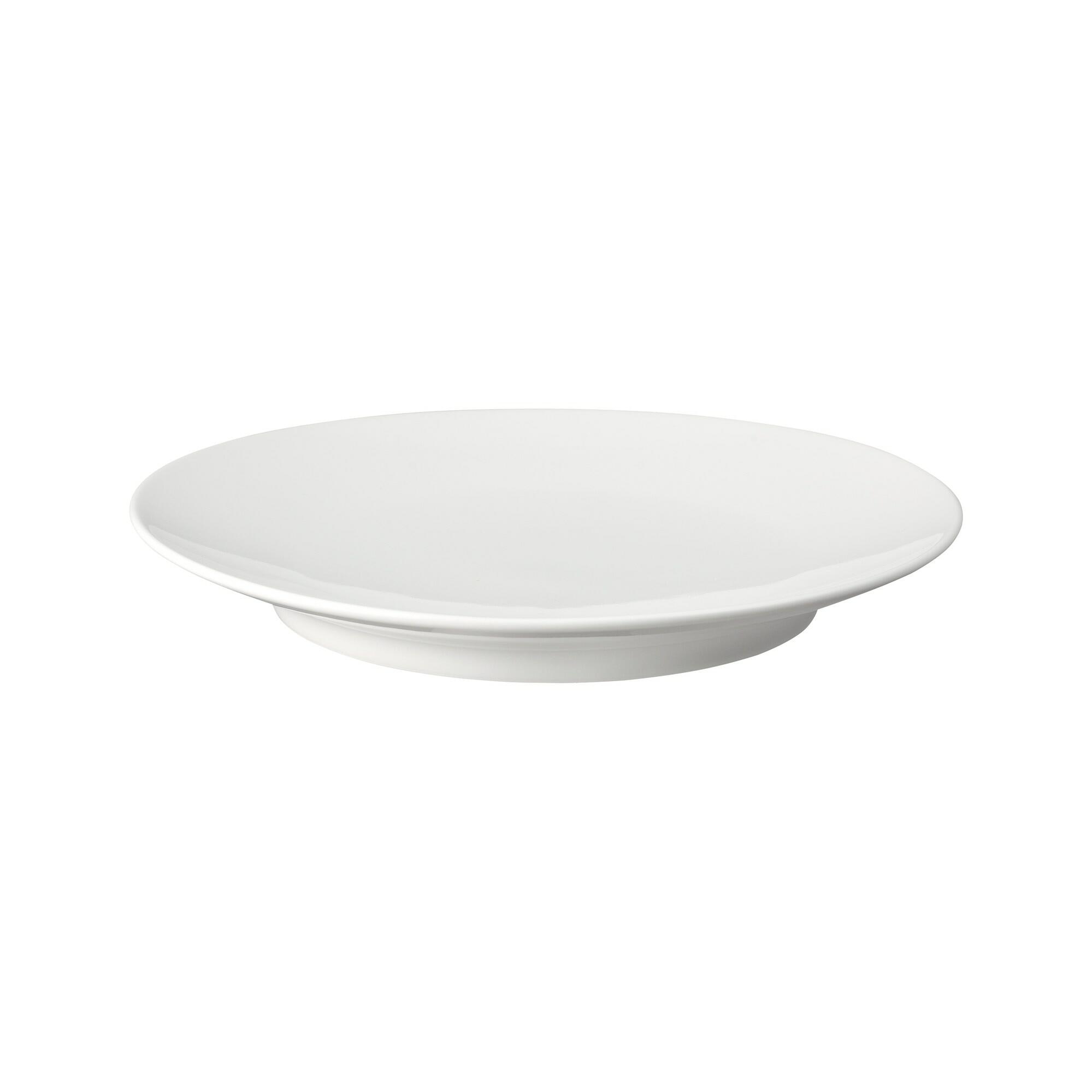 Porcelain Classic White Medium Plate