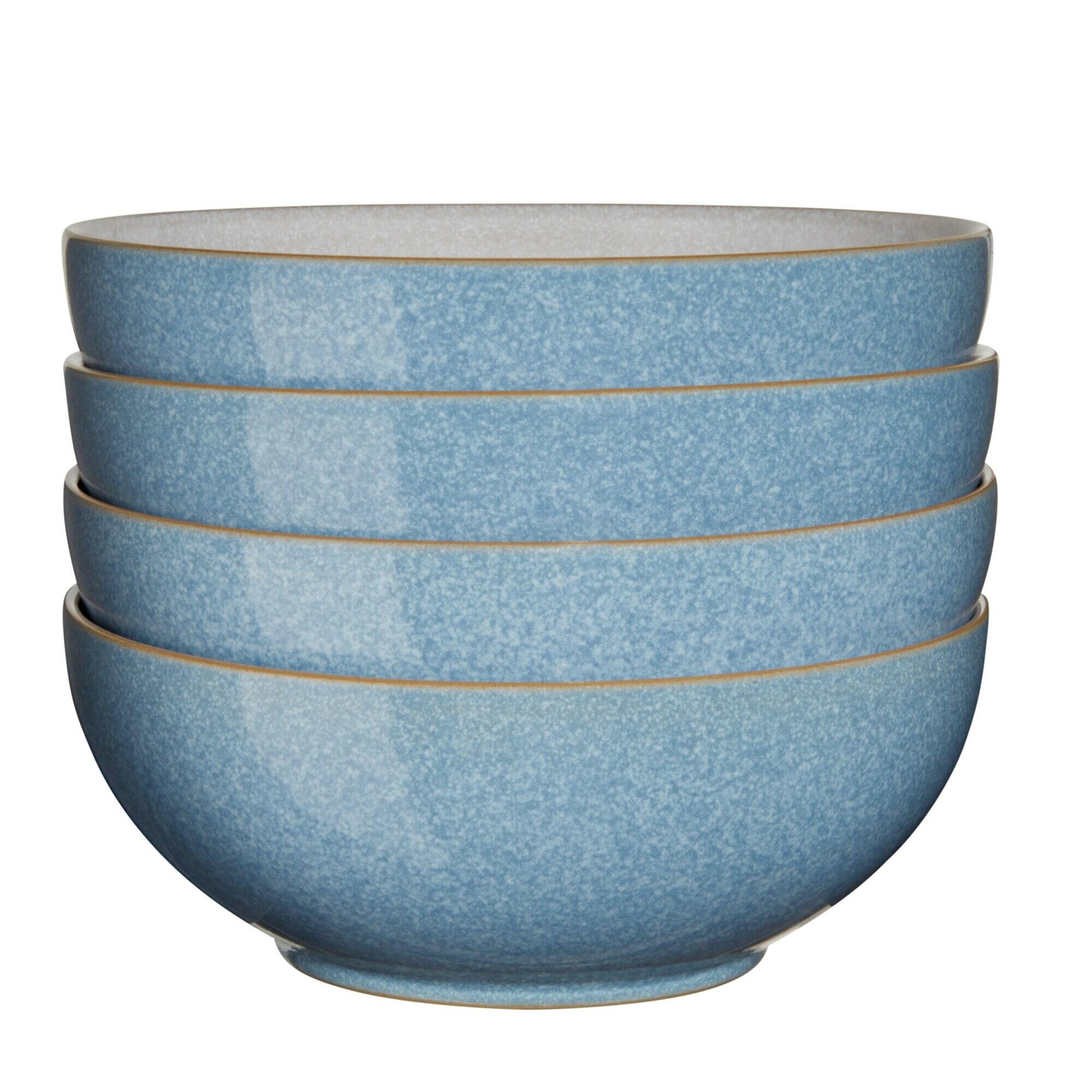 Elements Blue 4 Piece Cereal Bowl Set