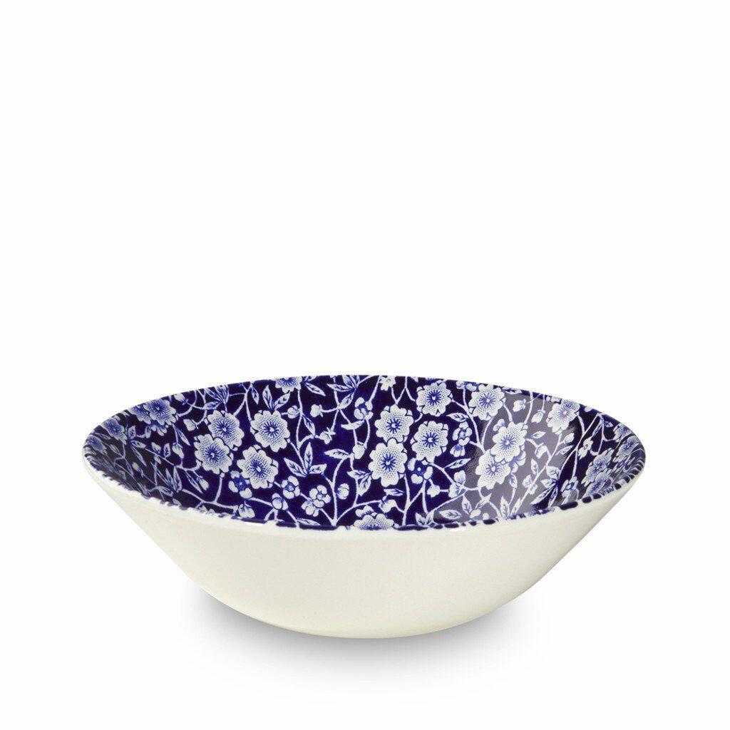Blue Calico Cereal Bowl 16cm/6.25"