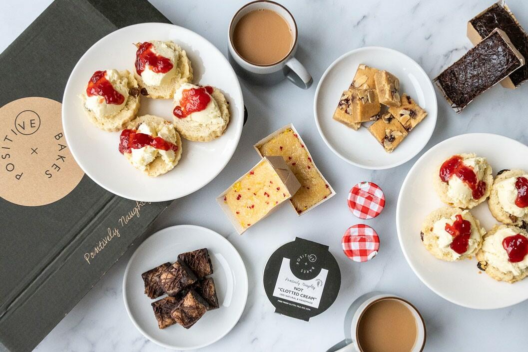Exclusive Vegan Afternoon Tea Delivery for Two with Positive Bakes