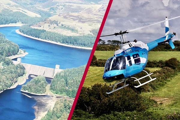 Six Mile Helicopter Ride, Hike and Lunch or Cream Tea for Two