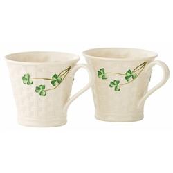 Basketweave Mugs Set