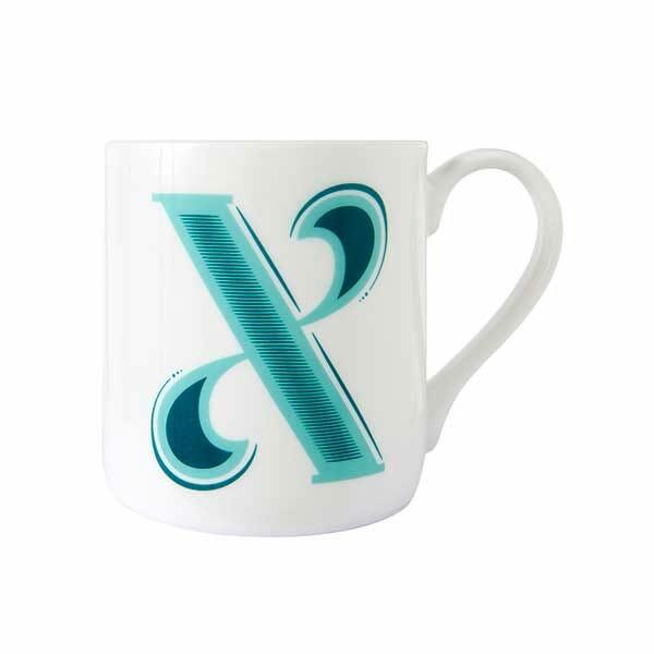 Fortnum & Mason Alphabet X Mug