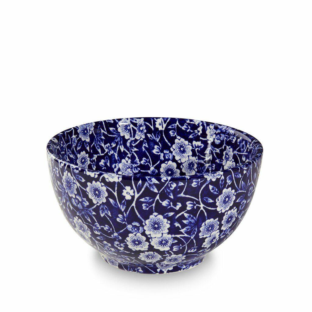 Blue Calico Mini Footed Bowl 12cm/5" Seconds