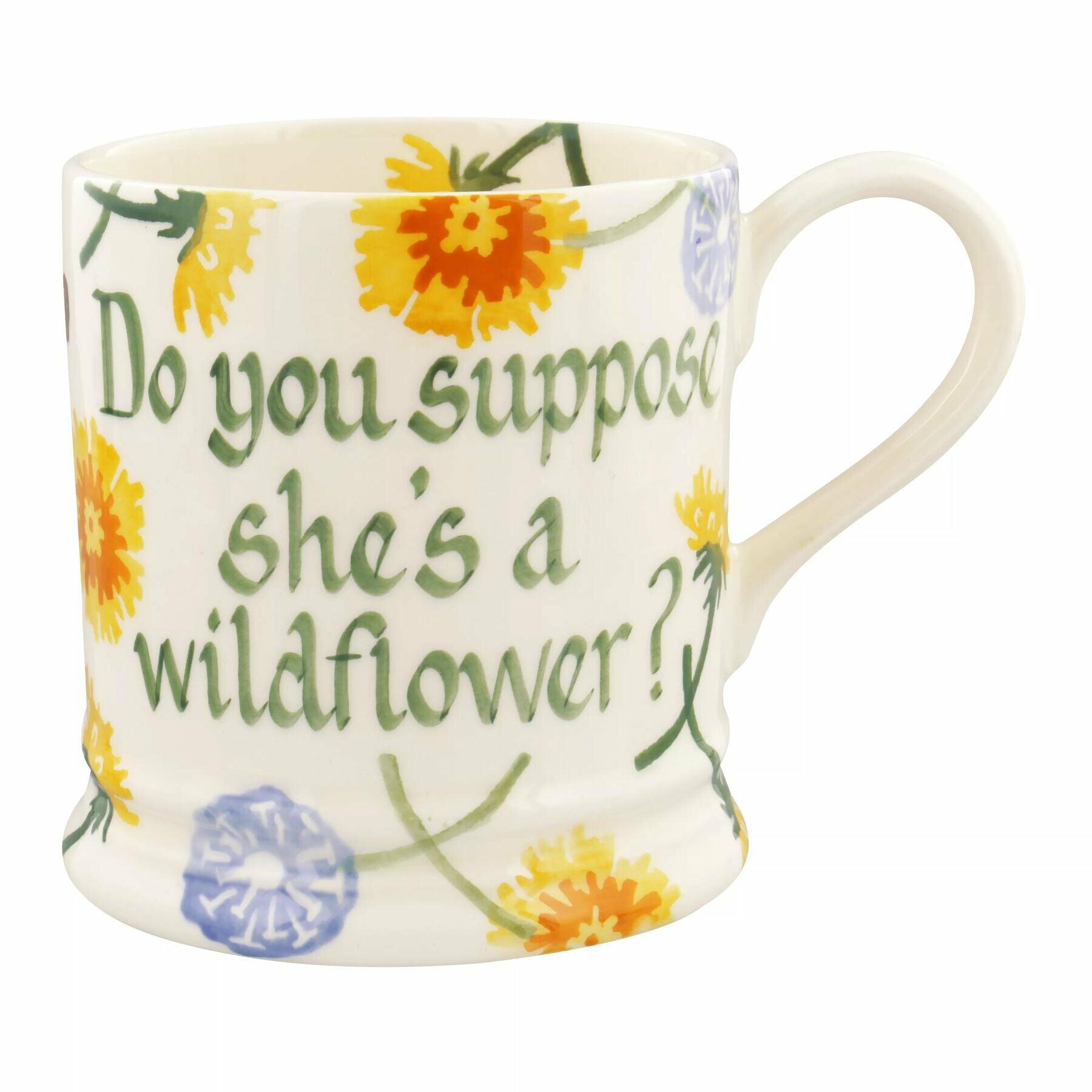 Personalised Dandelion 1 Pint Mug  - Customise Your Own Pottery Earthenware  | Emma Bridgewater