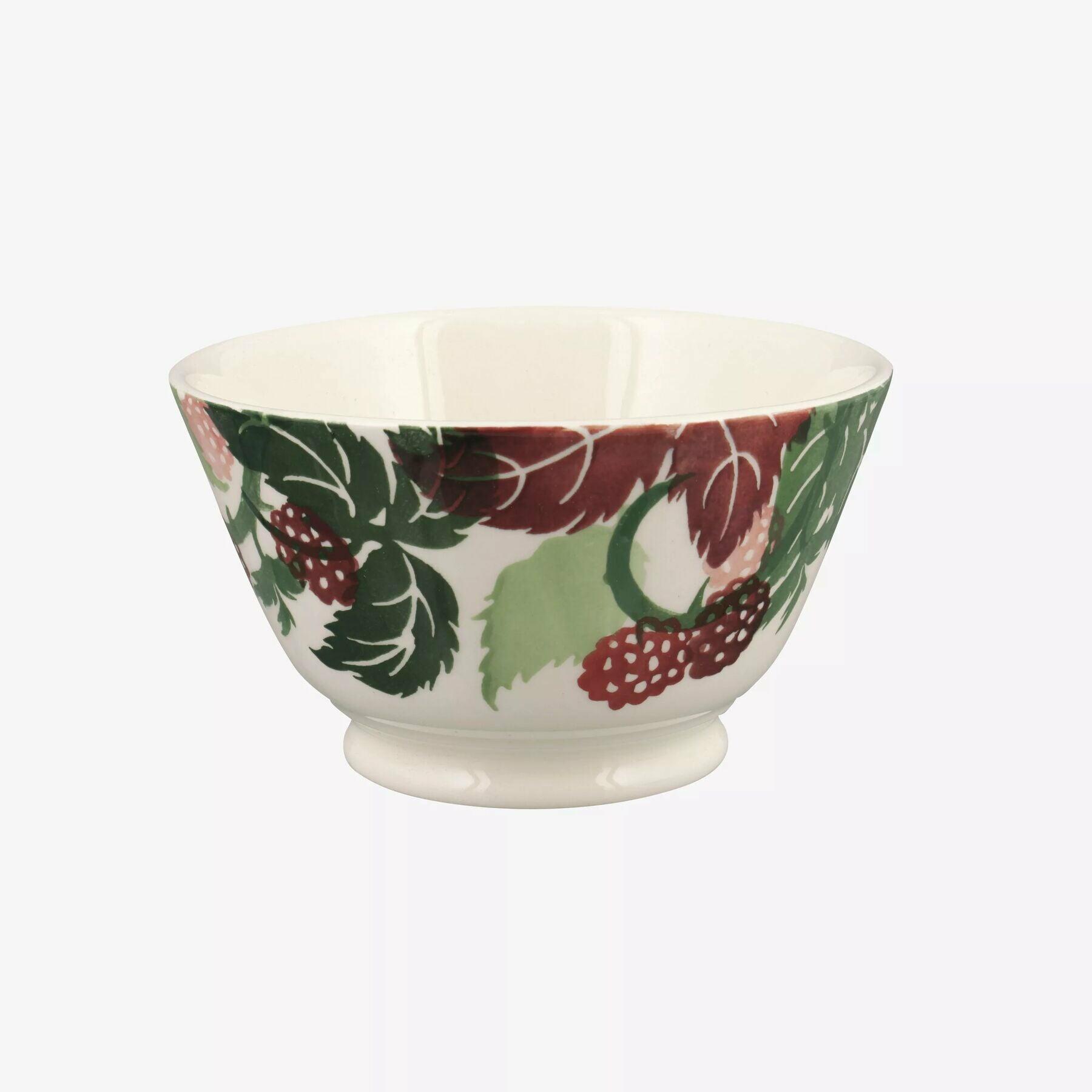 Bramble Small Old Bowl - Unique Handmade & Handpainted English Earthenware Decorative Plates  | Emma Bridgewater
