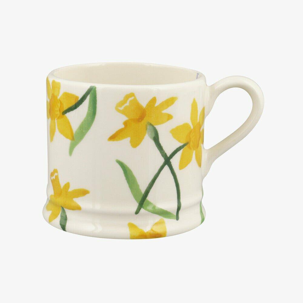 Little Daffodils Small Mug - Unique Handmade & Handpainted English Earthenware Tea/Coffee Mug  | Emma Bridgewater