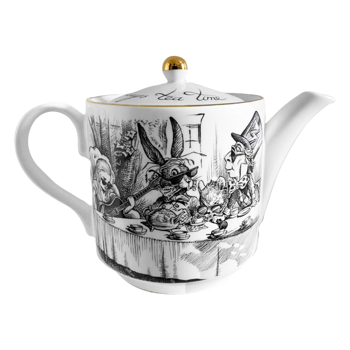 Rory Dobner Alice In Wonderland Teapot, Fine Bone China, Fortnum & Mason