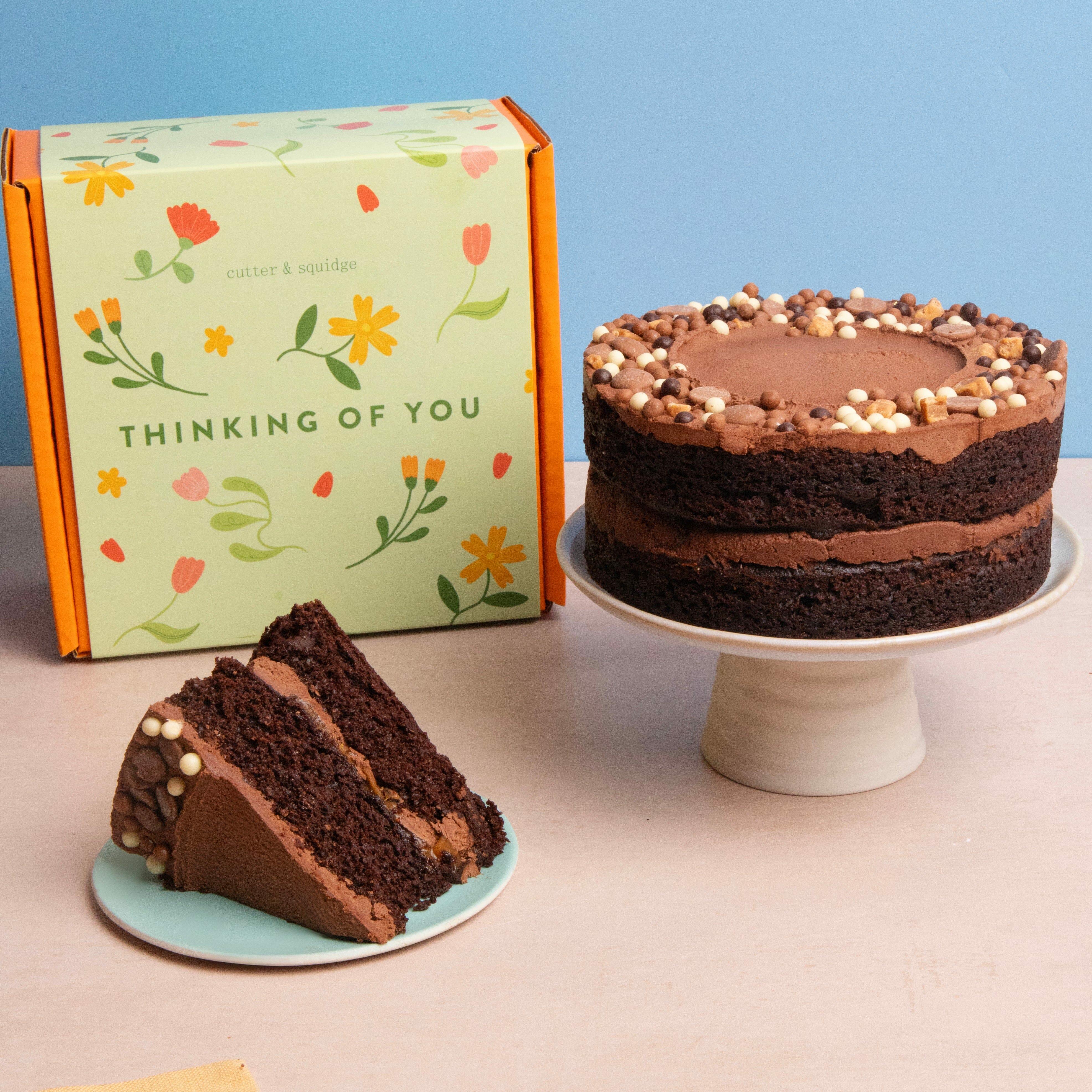 Chocolate Fudge Caramel Cake