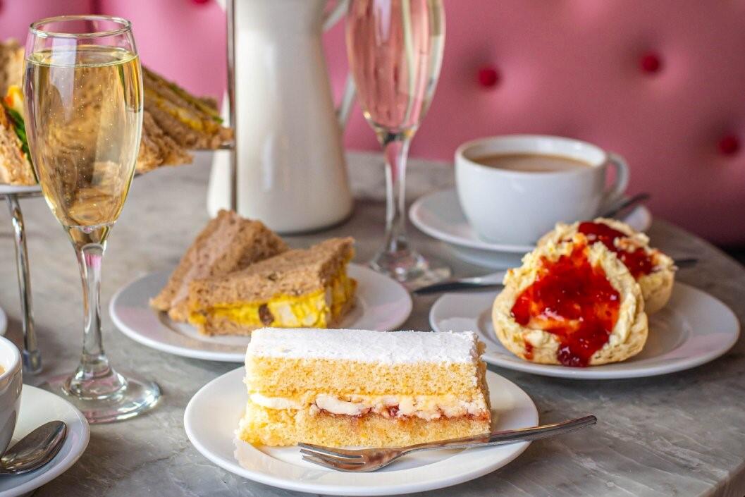 Celebration Afternoon Tea With Fizz or Cocktail for Two at Huffkins