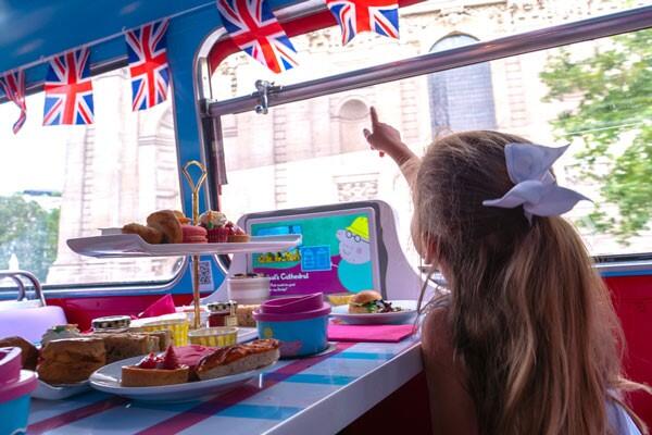 Peppa Pig Afternoon Tea for Two Children and Two Adults at Brigit's Bakery