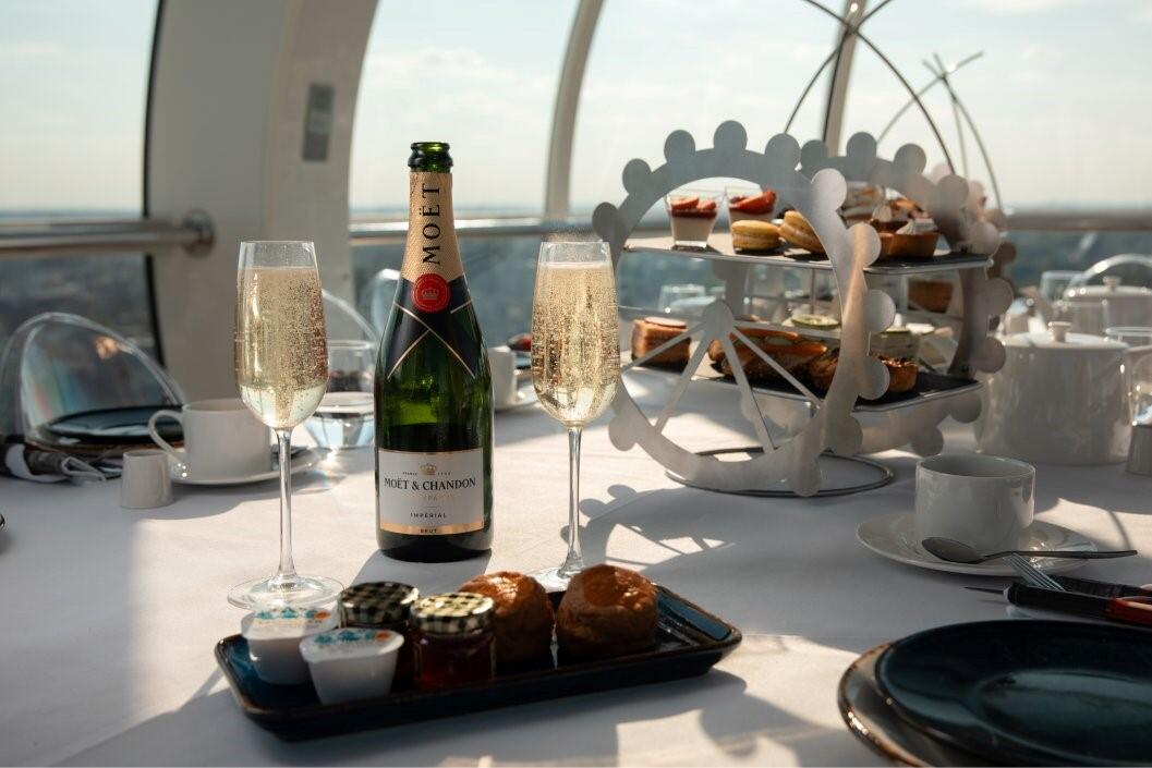 Afternoon Tea for Two Onboard The London Eye