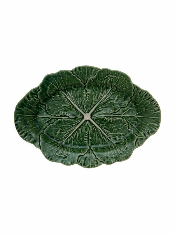 Fortnum & Mason Bordallo Pinheiro Cabbage Oval Platter