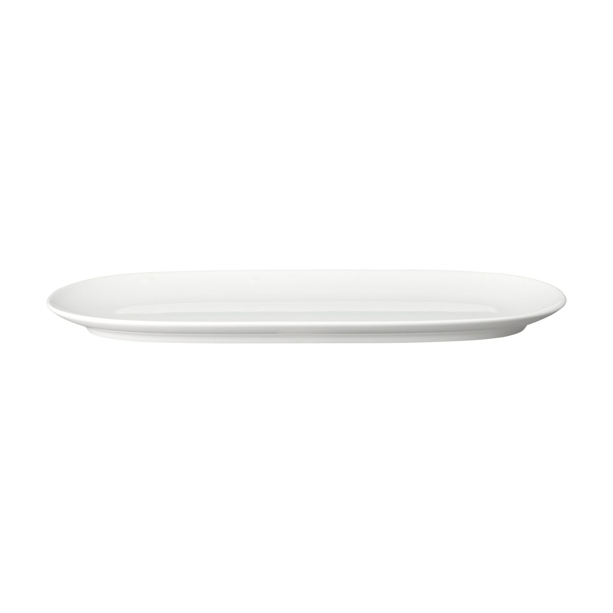 Porcelain Classic White Large Platter