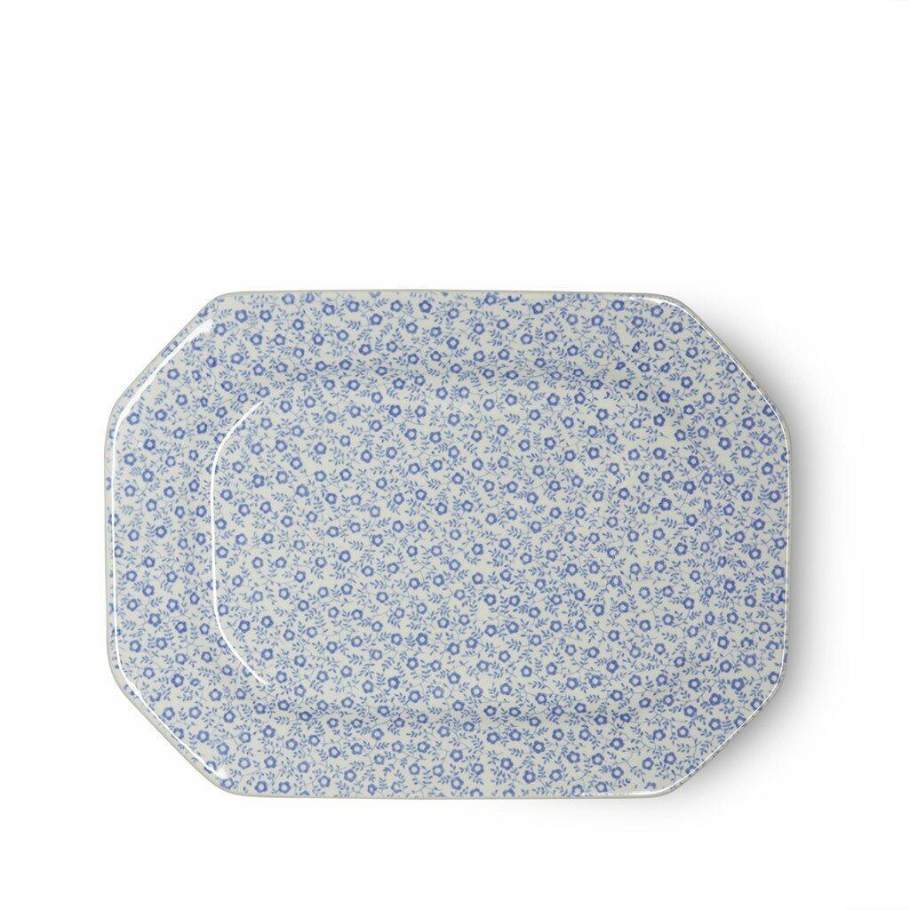 Blue Felicity Rectangular Platter 25cm/10"