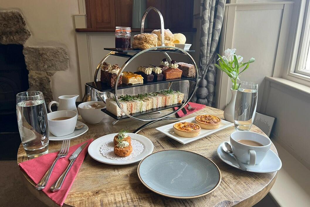 Afternoon Tea with Champagne for Two at the Mill End Hotel