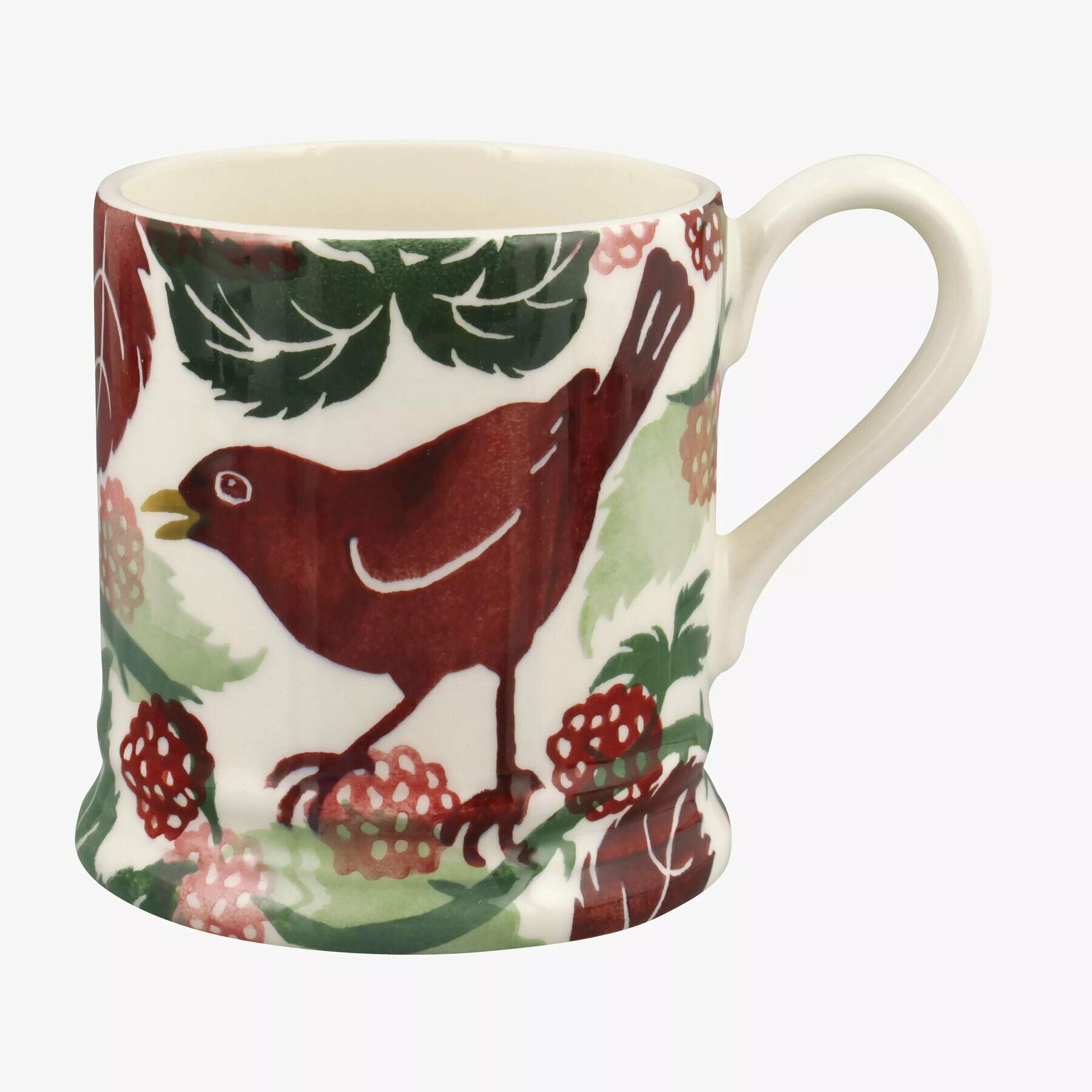 Bramble 1/2 Pint Mug - Unique Handmade & Handpainted English Earthenware Tea/Coffee Mug  | Emma Bridgewater