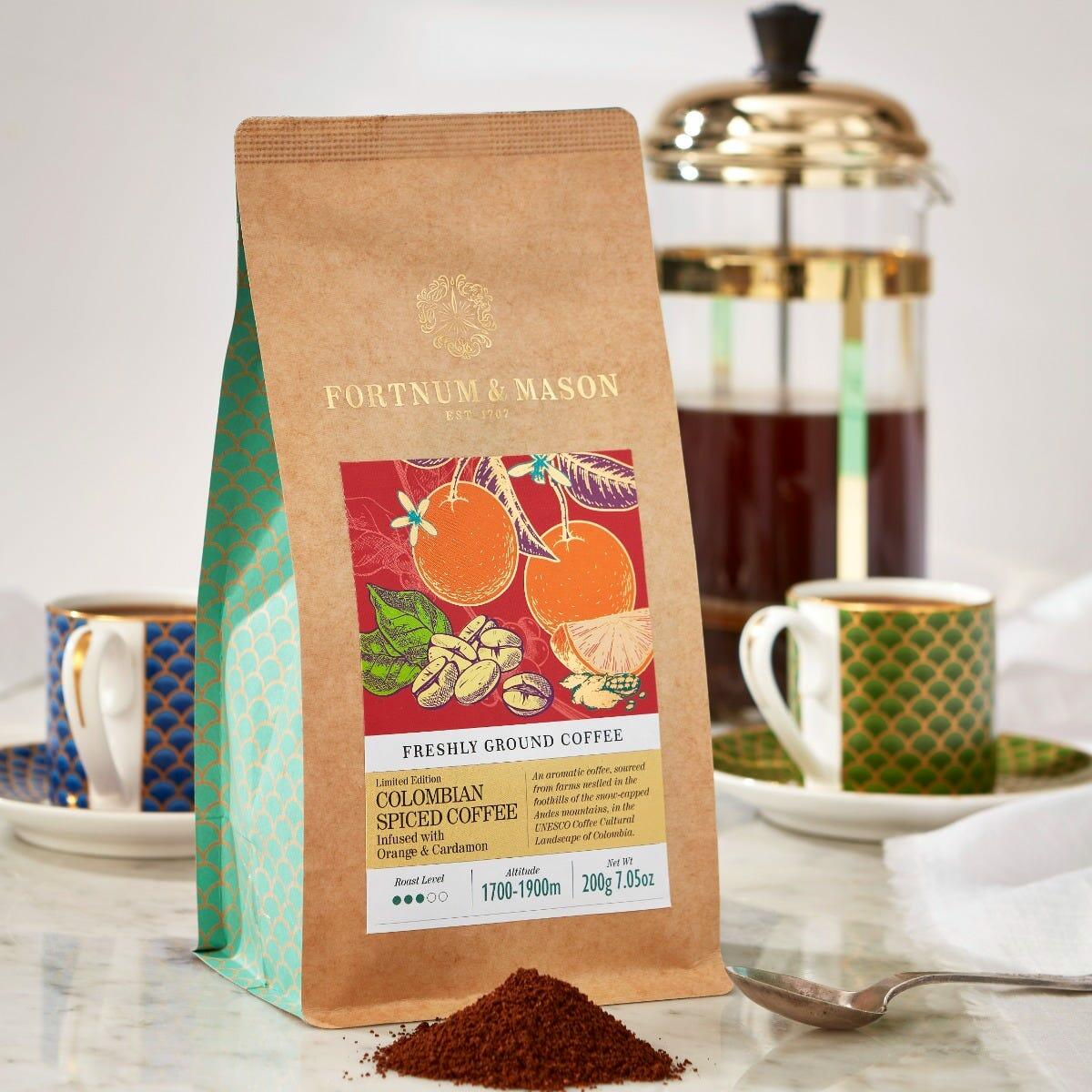 Colombian Spiced Coffee, 200g, Fortnum & Mason