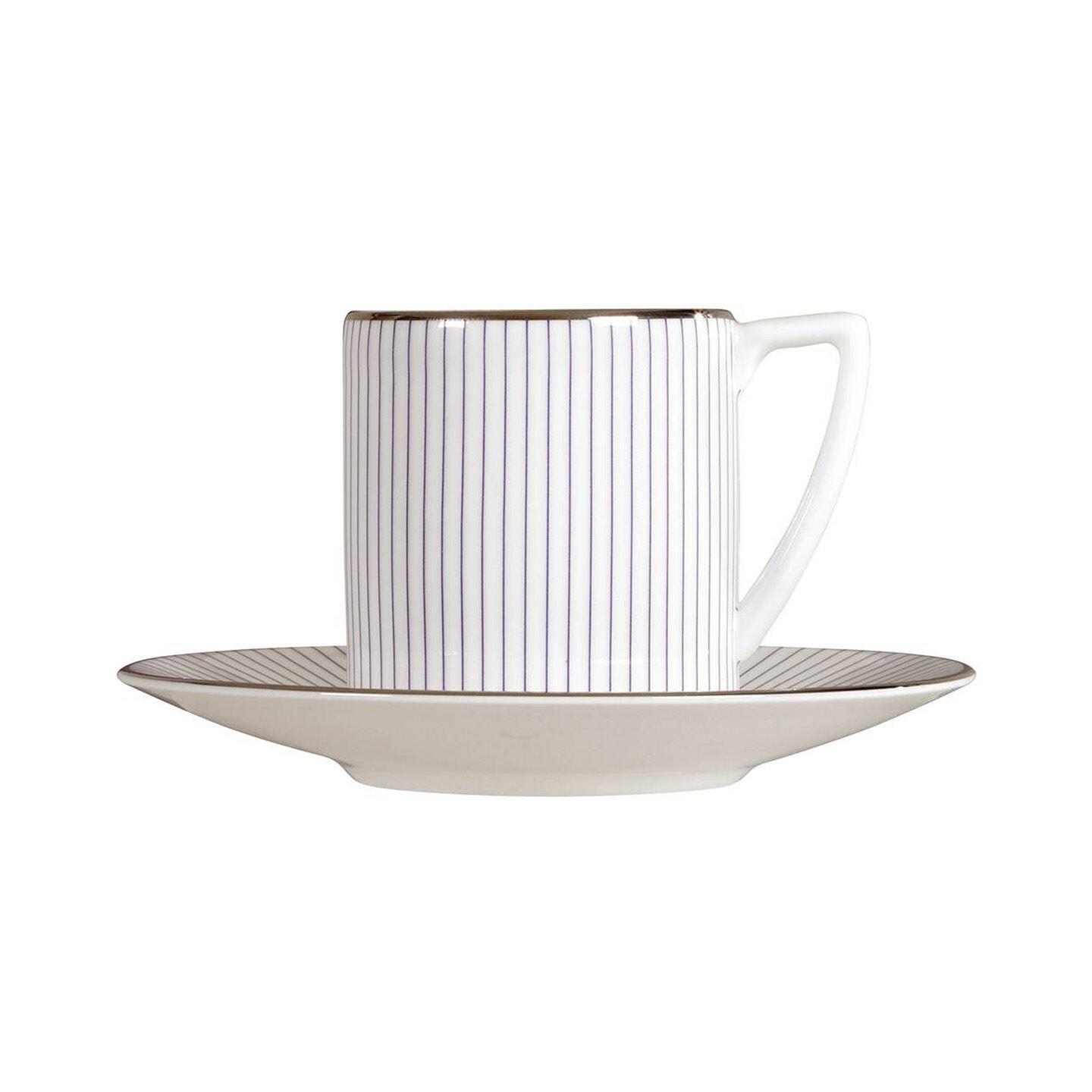 Wedgwood Jasper Conran Pin Stripe Coffee Cup & Saucer