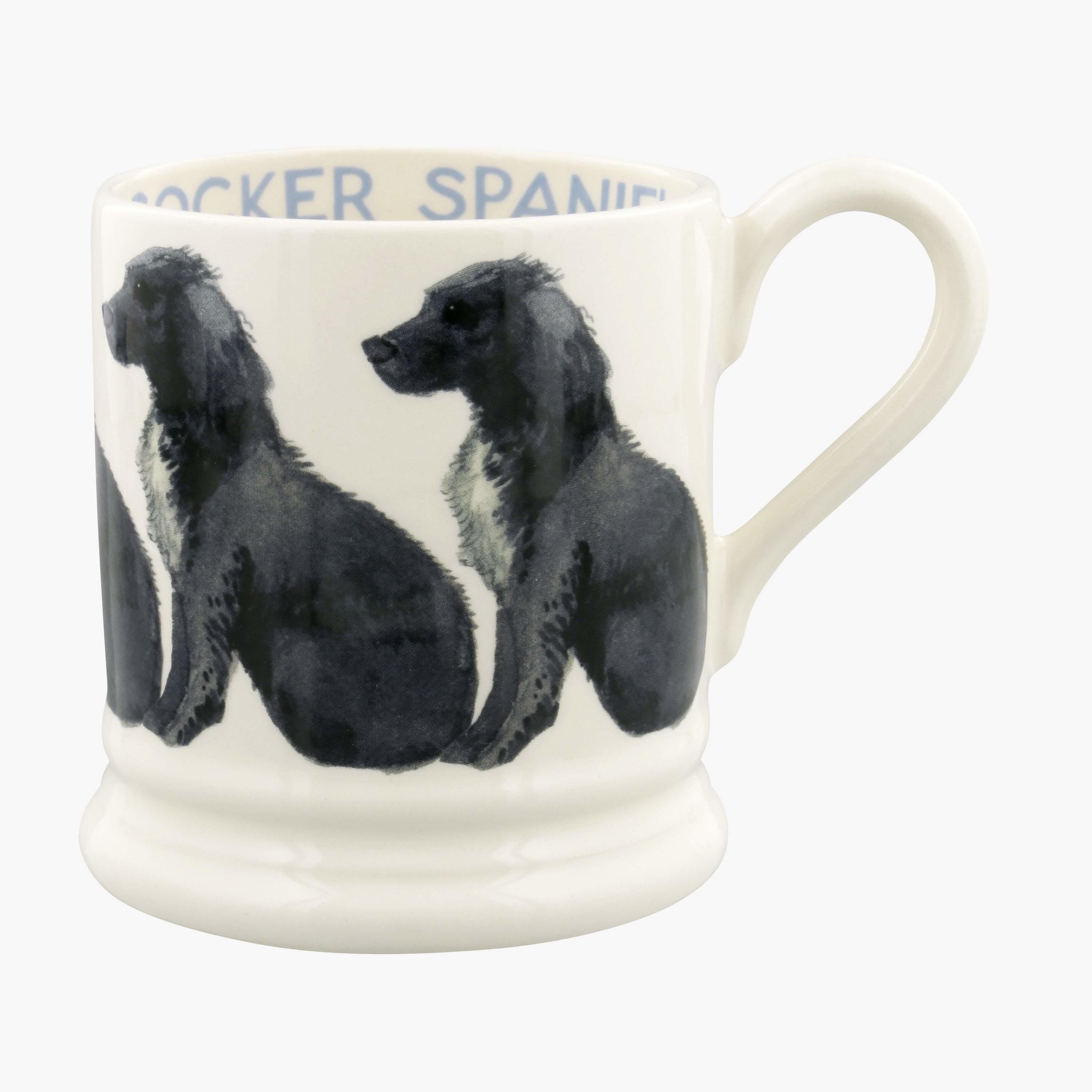 Emma Bridgewater  Dogs Cocker Spaniel 1/2 Pint Mug - Unique Handmade & Handpainted English Earthenware Tea/Coffee Mug