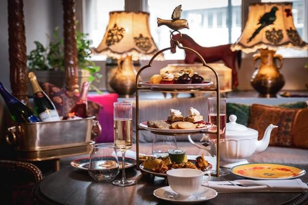 Prosecco Afternoon Tea for Two at Colonel Saab