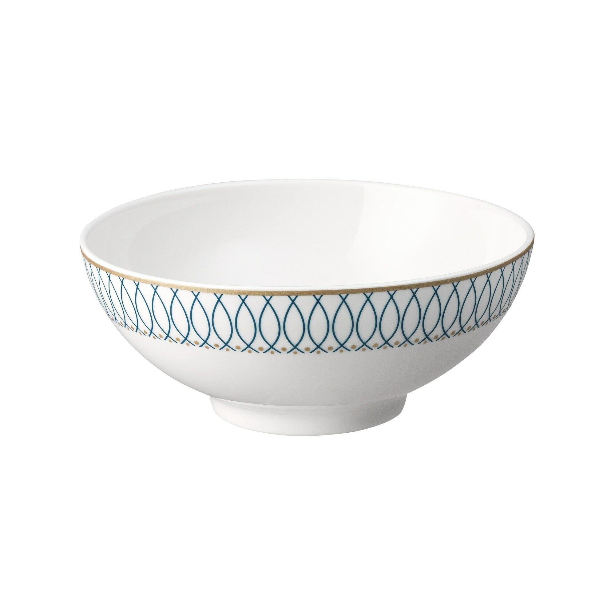 Porcelain Modern Deco Cereal Bowl