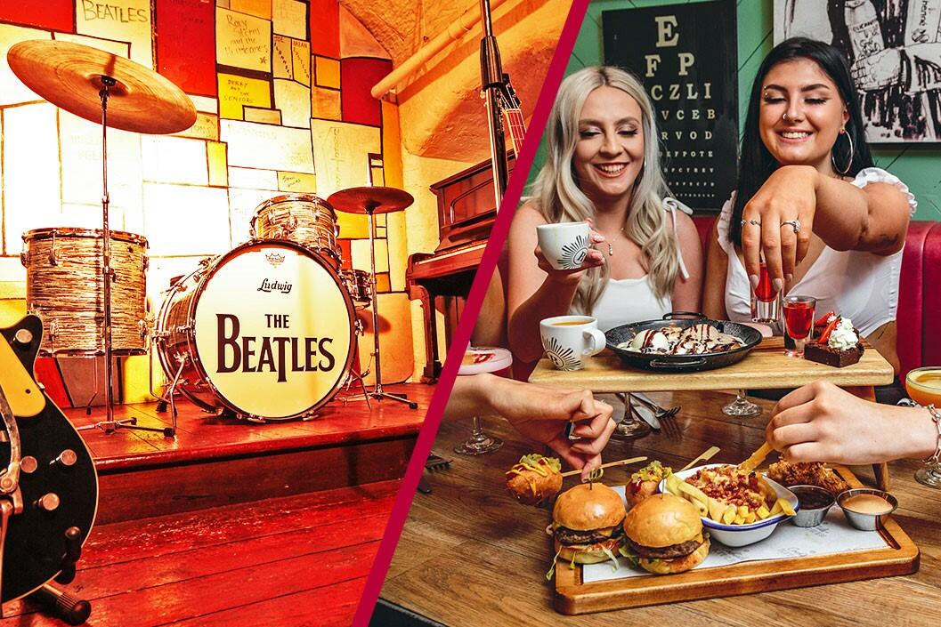 Entry to The Beatles Story with Afternoon Tea for Two at Revolution Liverpool