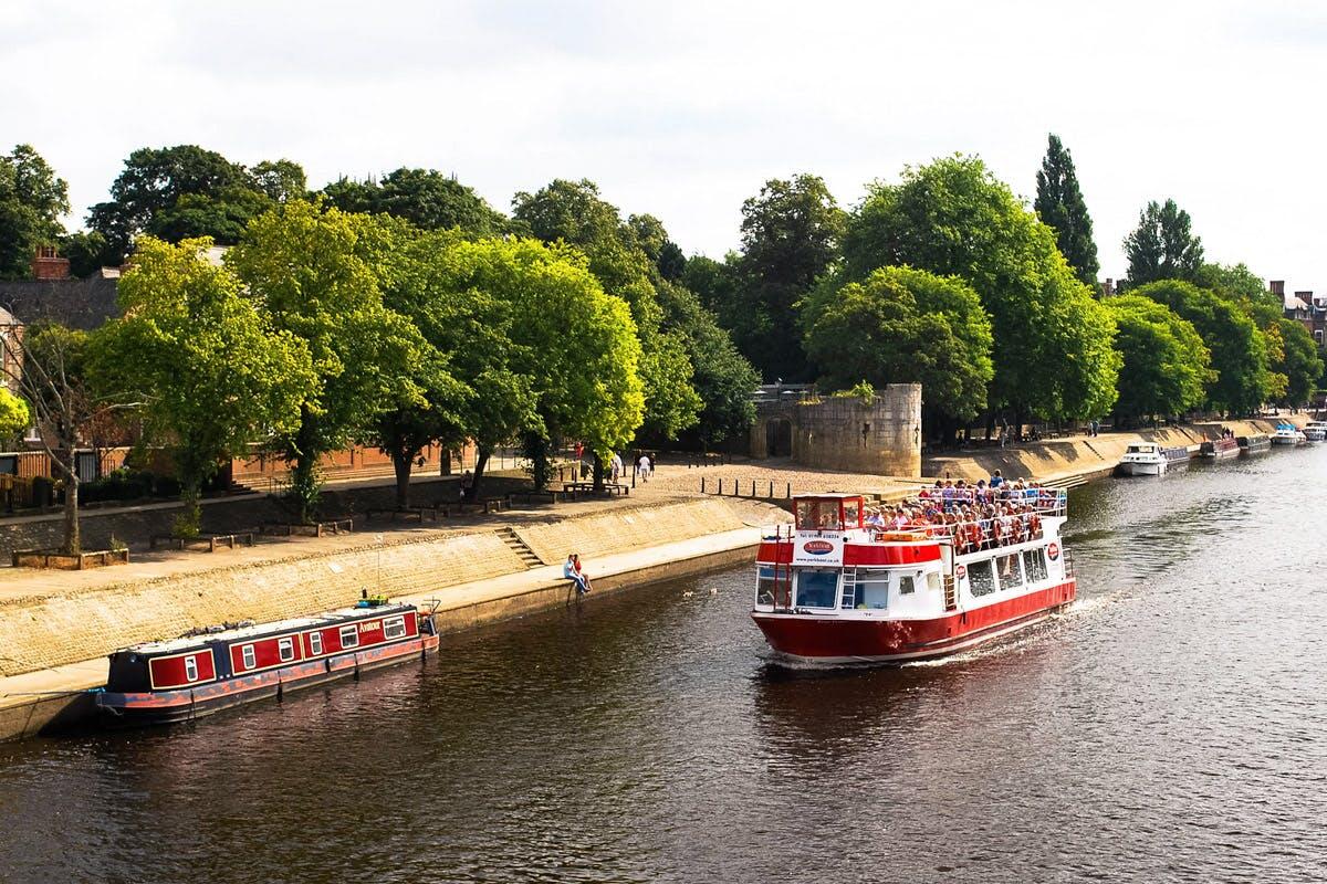 York Sightseeing River Cruise With Afternoon Tea At Revolution Bar For Two Includes Informative And Entertaining Commentary From Your Skipper