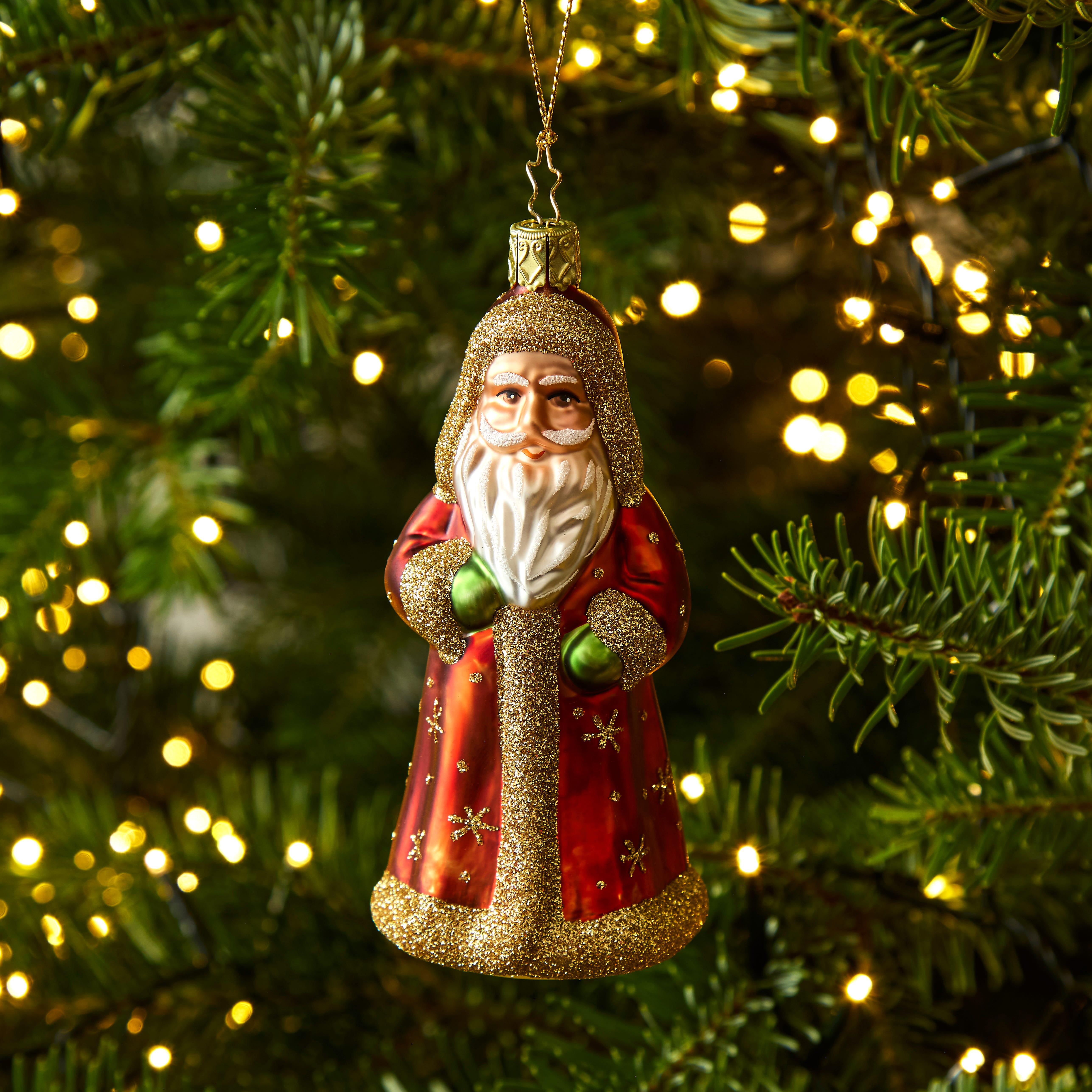 Cheerful Father Christmas Decoration