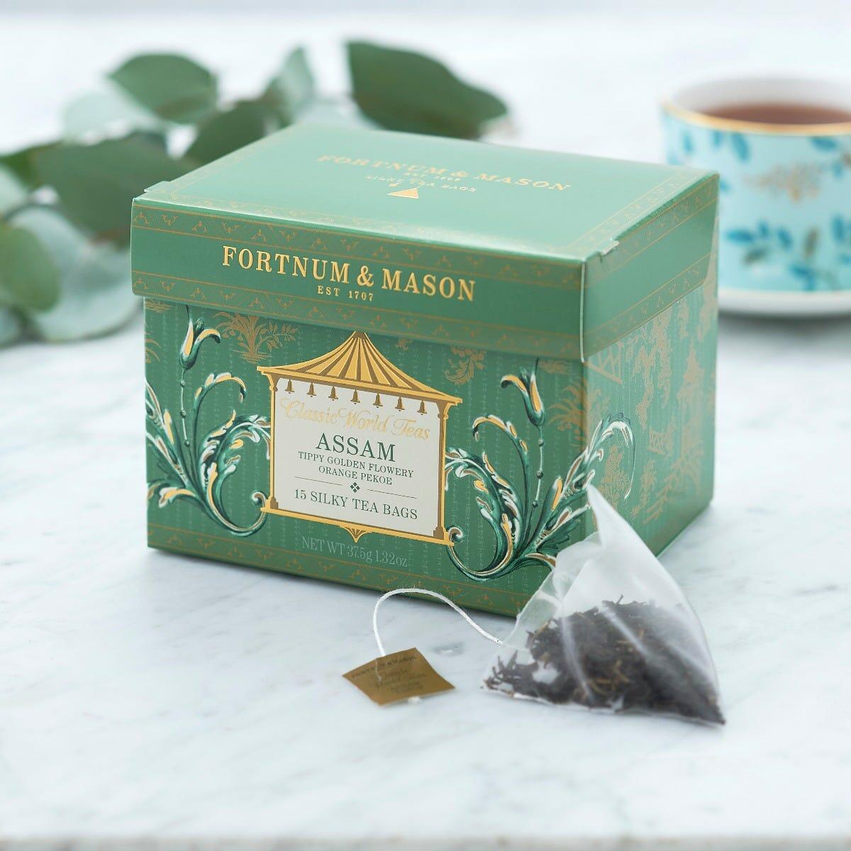 Fortnum & Mason Assam Tgfop, 15 Whole Leaf Silky Tea Bags, 37.5G