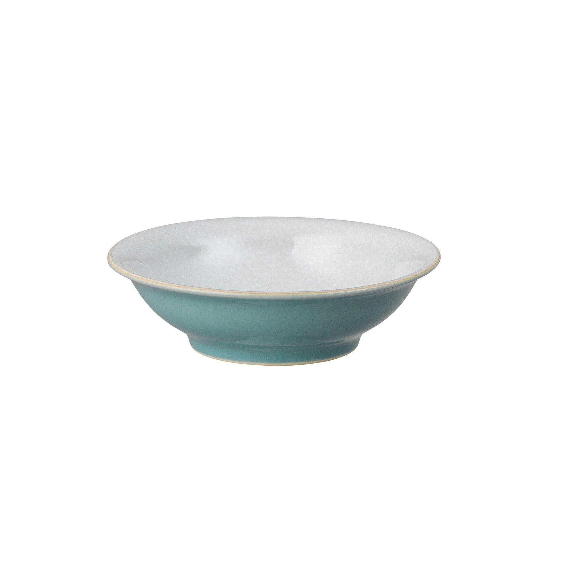 Elements Fern Green Small Shallow Bowl Seconds