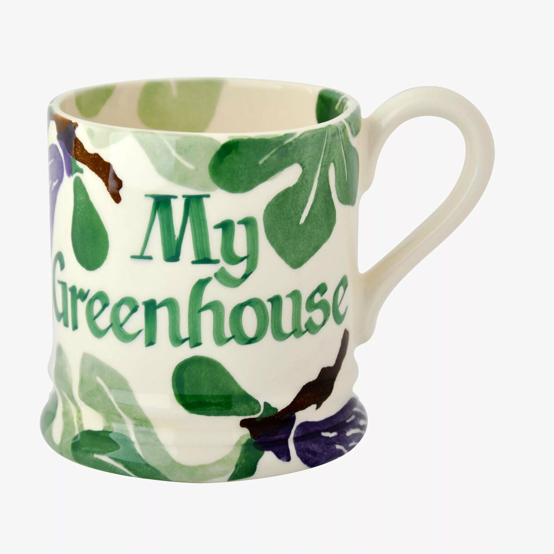 Personalised Fig 1/2 Pint Mug  - Customise Your Own Pottery Earthenware  | Emma Bridgewater