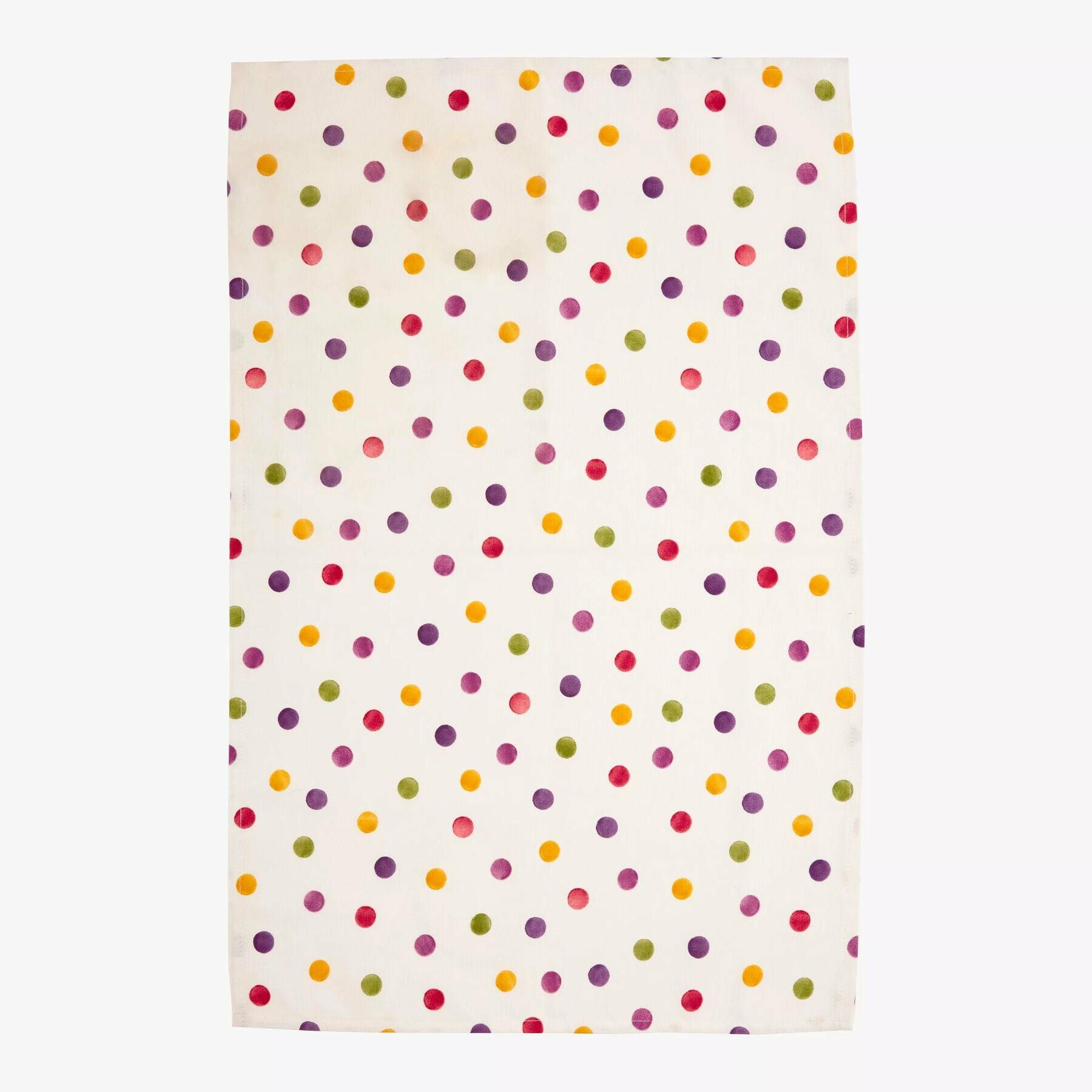 Polka Dot Wallflower Tea Towel  | Emma Bridgewater