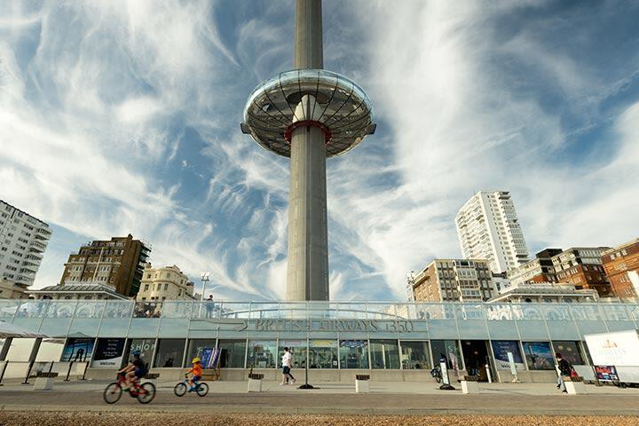 British Airways i360 & Afternoon Tea at Hilton Brighton Metropole for Two