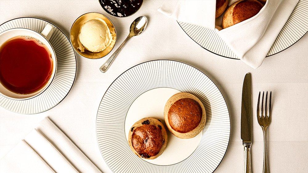 Cream Tea For Two At The Harrods Tea Rooms