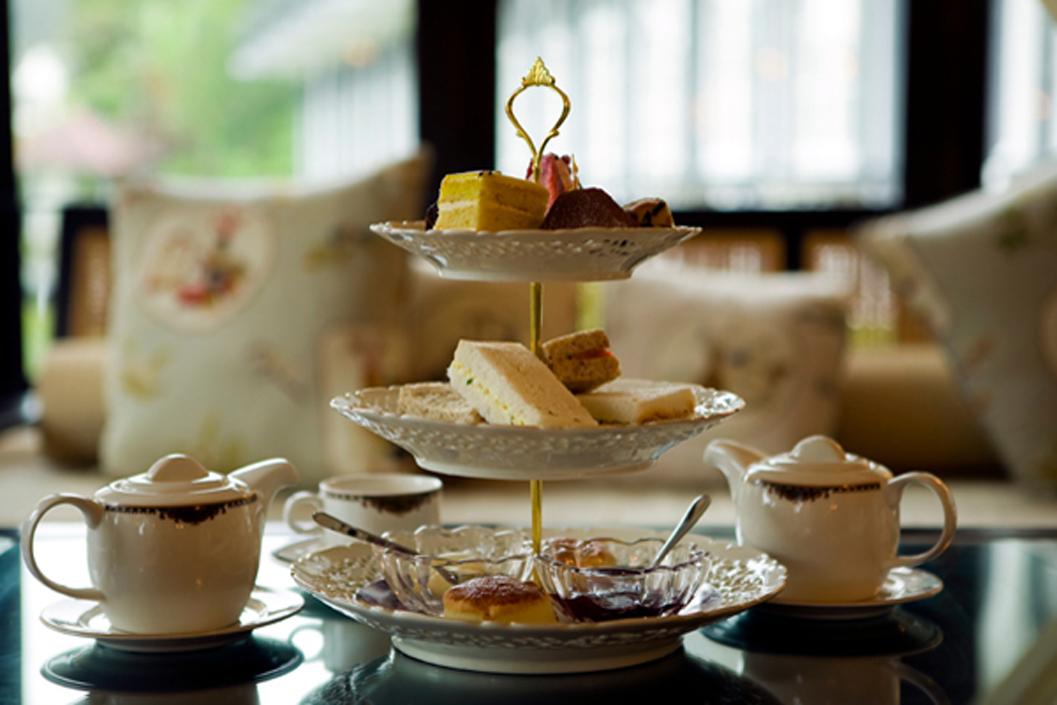 Champagne Afternoon Tea for Two at Three Horseshoes Country Inn and Spa