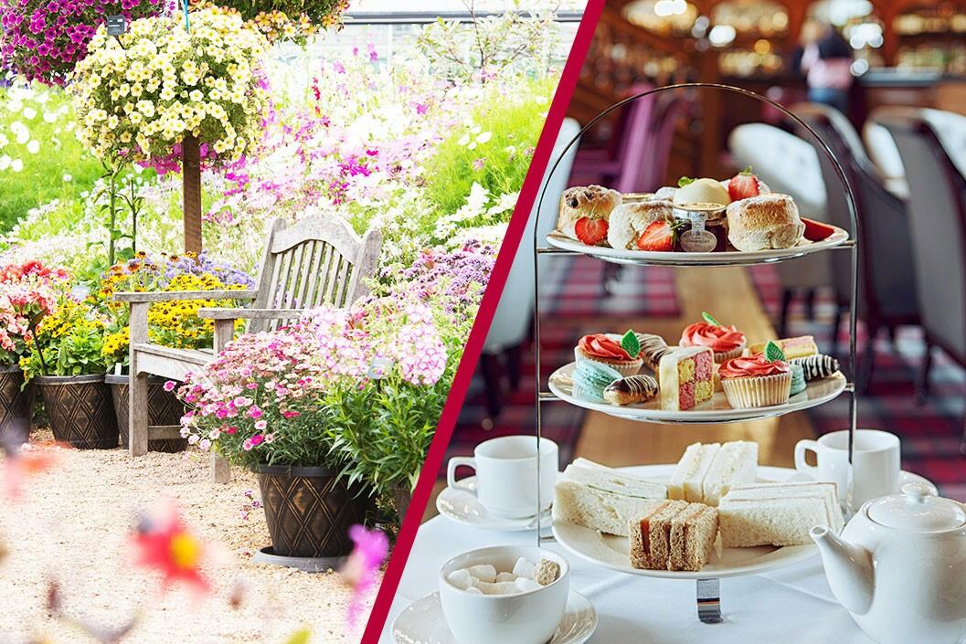Visit to RHS Garden Hyde Hall and Afternoon Tea for Two at Greenwoods Hotel and Spa
